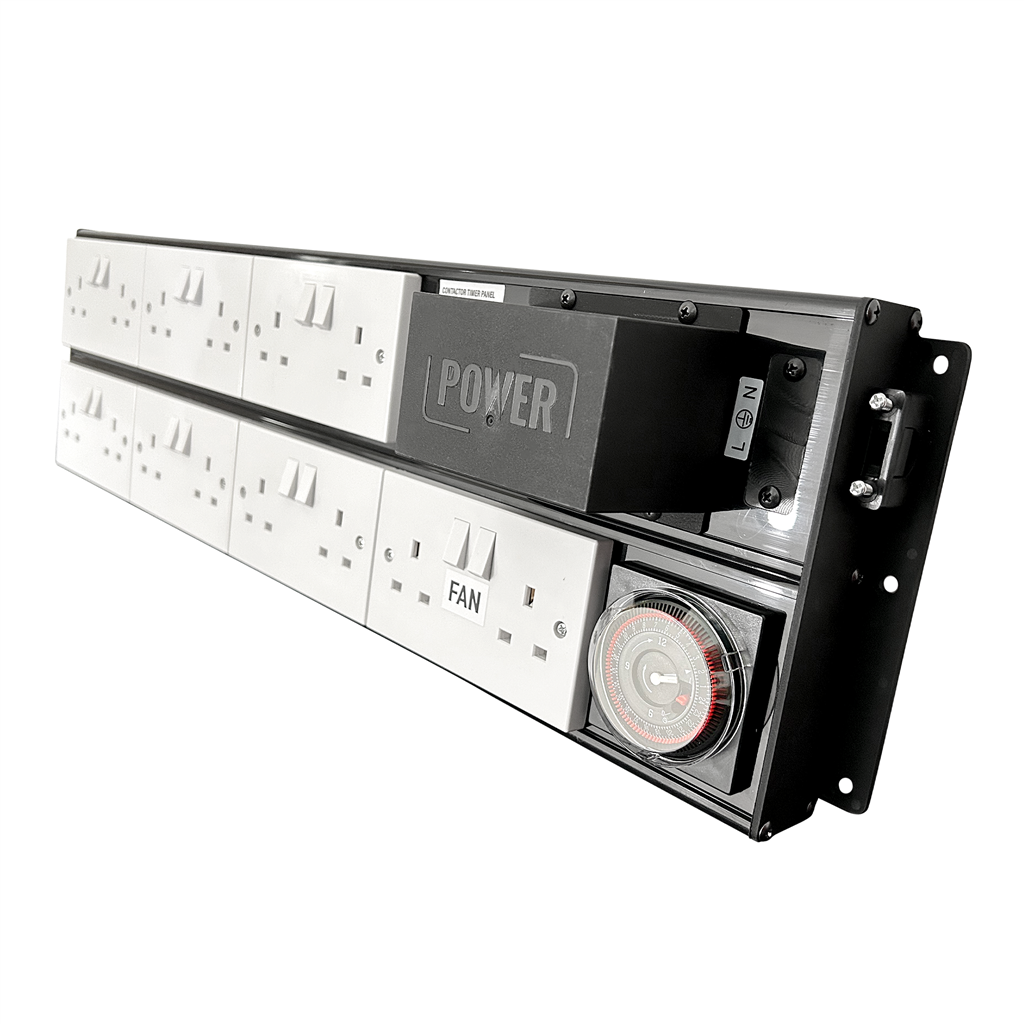 12+2 contactor timer panel