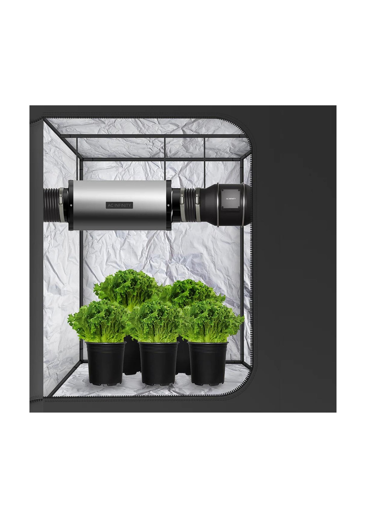 AC Infinity Inline Duct Fan Silencer