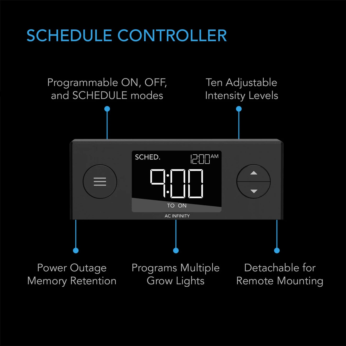 AC Infinity Ionbeam S16, Full Spectrum Led Grow Light Bars, 407mm