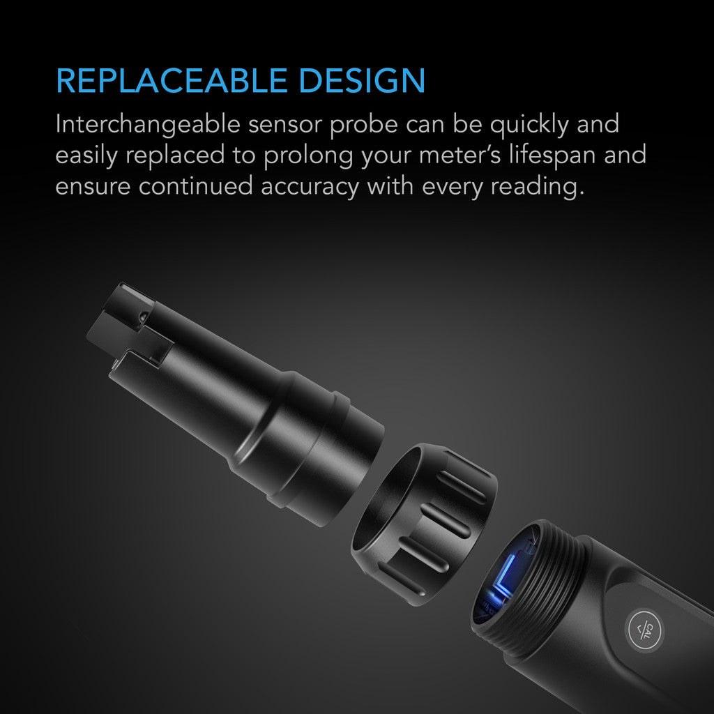 AC Infinity Ph Meter Pro Kit Interchangeable Probe