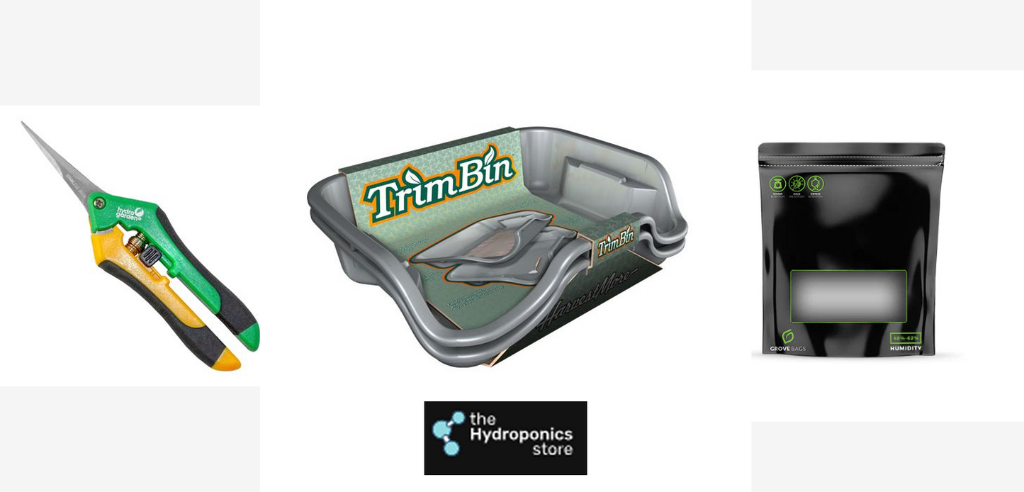 Hand Trim Bundle – Trim Bin, Pruner & Grove Curing Bags