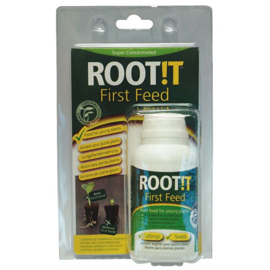 Zuerst 125 ml Rootit füttern