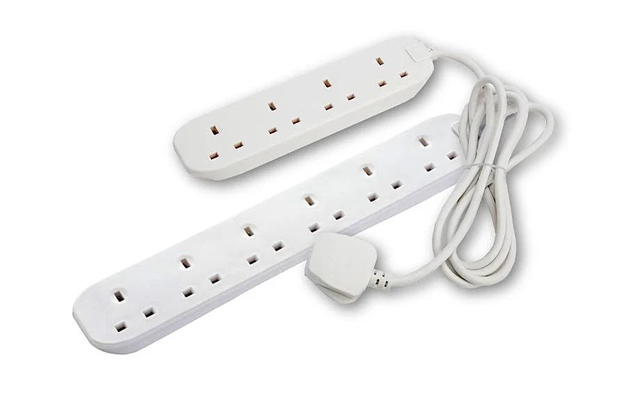 Plug Socket Extension Lead - 4 Sockets, 5m