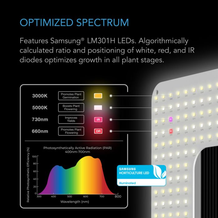 Ionboard S33, Full Spectrum LED Grow Light 240W