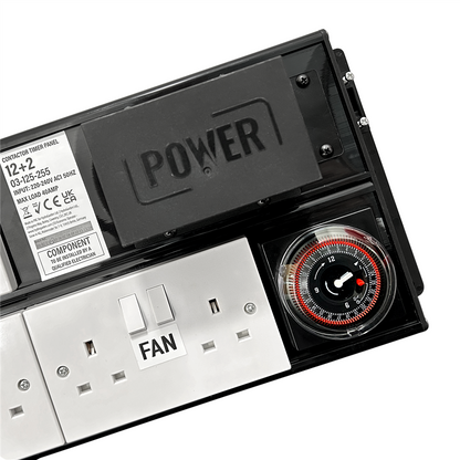 12+2 contactor timer panel