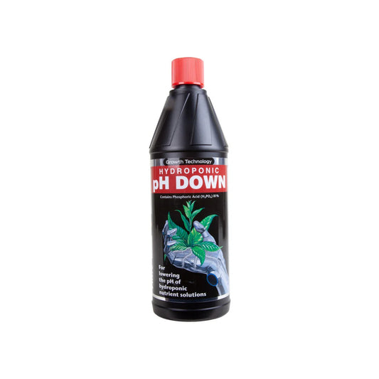 Growth Technology pH Down – 30% Phosphoric Acid Concentrate - 1L