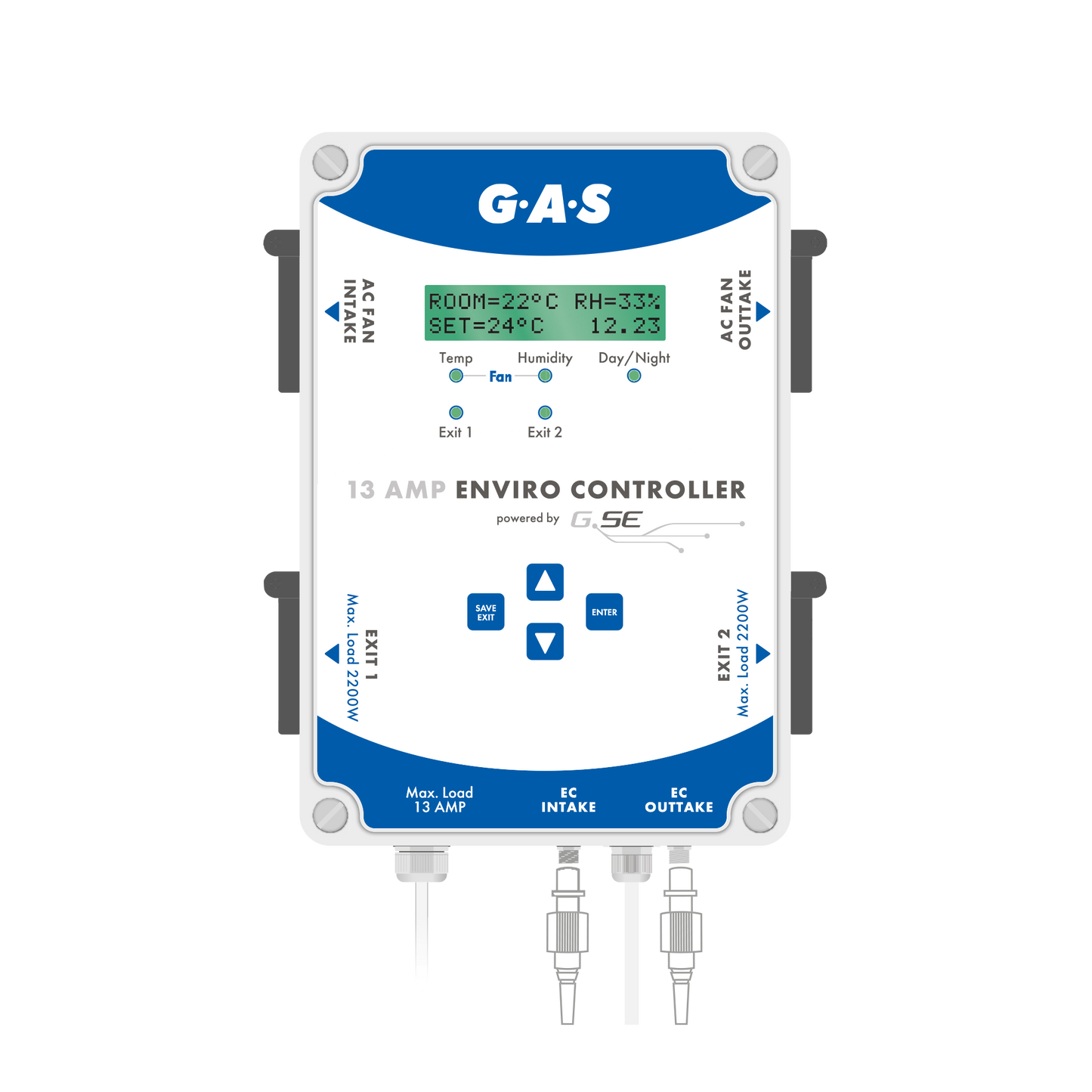 GAS Enviro V2 Lüftersteuerung