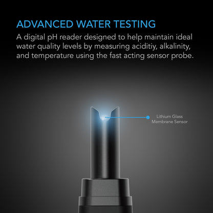 AC Infinity Hydroponic Meter Pro Kit, All-In-One PH Pen, Interchangeable Probe