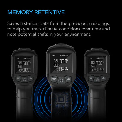 AC Infinity VPD Thermometer, Handheld Environmental Monitor, Captures Leaf VPD and Temperature
