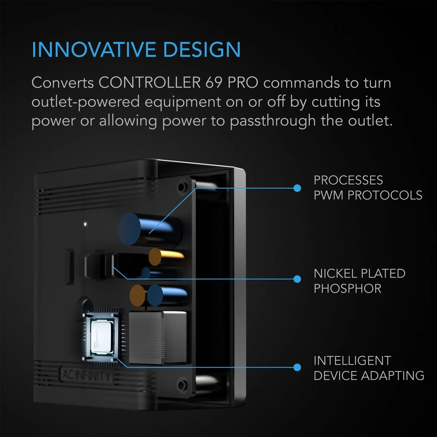 UIS Control Plug, for Outlet-Powered Equipment