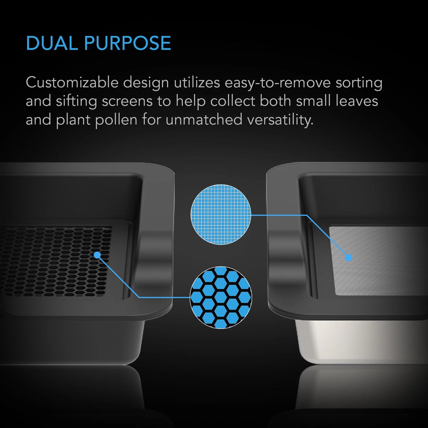 Large Trim Tray System | 3-Tray, 2-Screen Ergonomic Kit