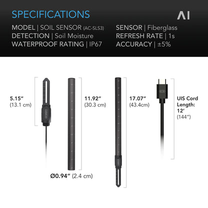 Soil Sensor Probe Exclusively for Controller AI+
