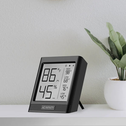 AC Infinity Cloudcom B1, Smart Thermo-Hygrometer With Data App, 12 Ft. Sensor Probe