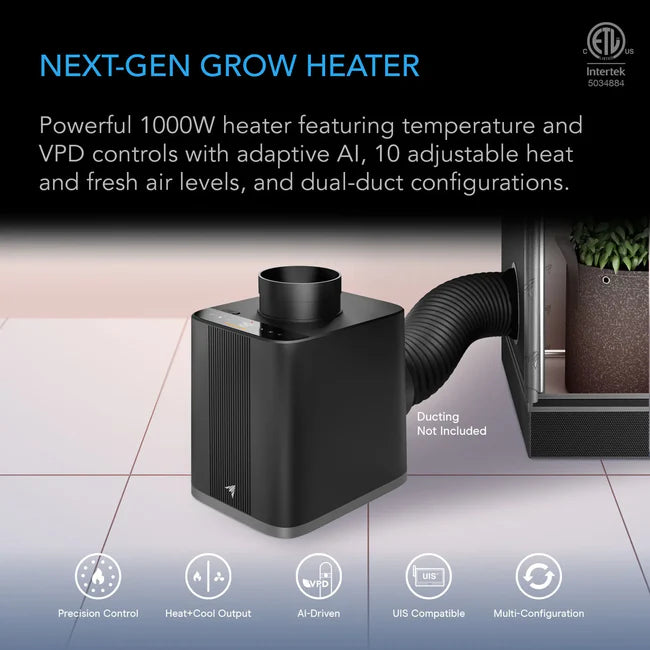 THERMOFORGE T7 1000W Plant Heater with AI Control