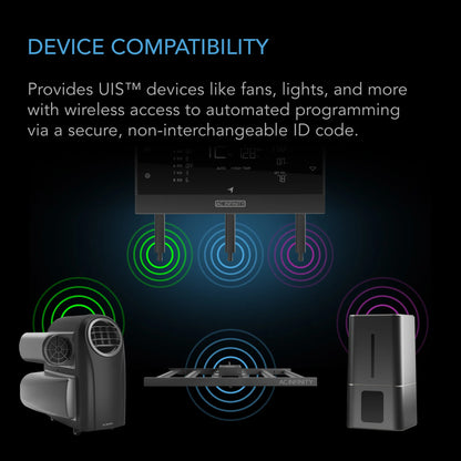 UIS 1-to-1 Transmitter & Receiver, Wirelessly Connects UIS Devices and Controllers, 2-Pack