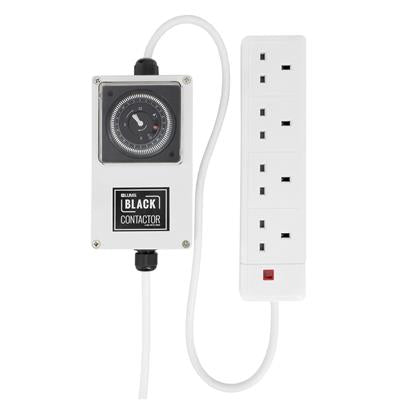Schwarzer 4-Wege-Schütz-Timer Lumii